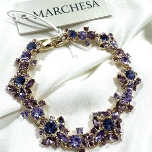 Marchesa
Gold-Tone Multi-Stone Flex Bracelet
